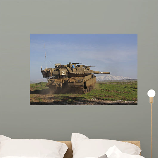 Israel Defense Force Merkava Wall Decal Design 6