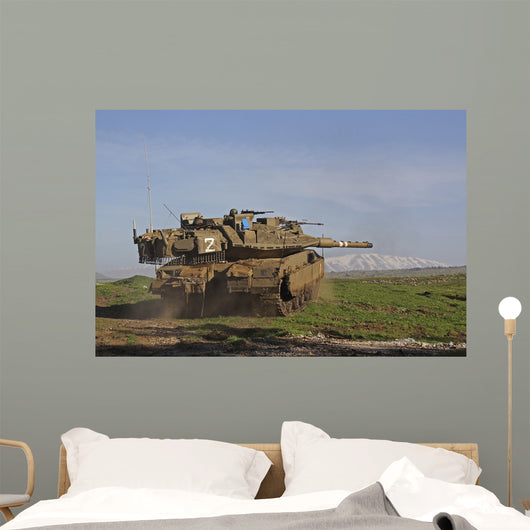 Israel Defense Force Merkava Wall Decal Design 6