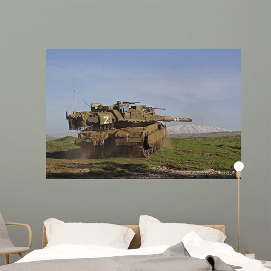 Israel Defense Force Merkava Wall Decal Design 6