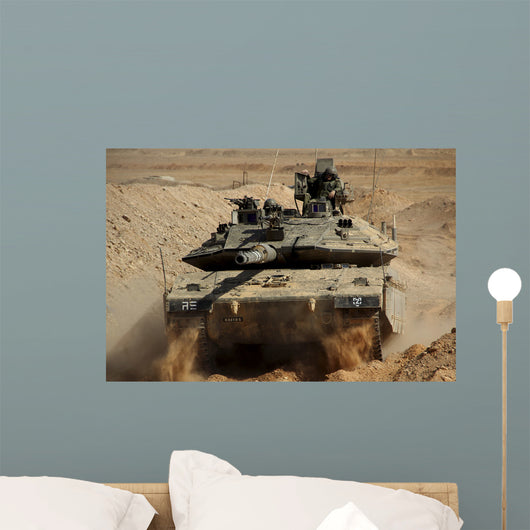 Israel Defense Force Merkava Wall Decal Design 2