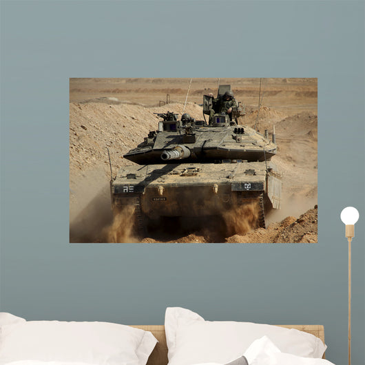 Israel Defense Force Merkava Wall Decal Design 2