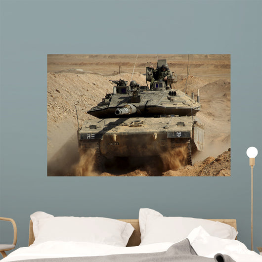 Israel Defense Force Merkava Wall Decal Design 2