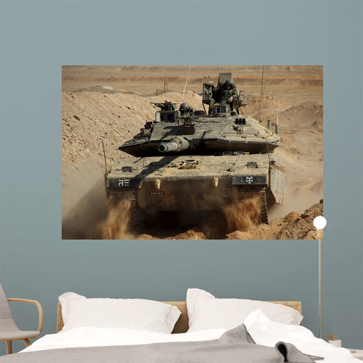 Israel Defense Force Merkava Wall Decal Design 2