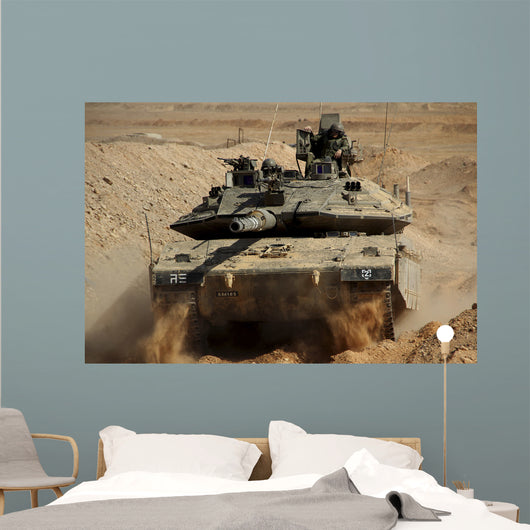Israel Defense Force Merkava Wall Decal Design 2