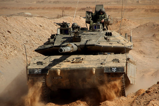 Israel Defense Force Merkava Wall Decal Design 2