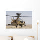 Ah-64d Saraf Attack Helicopter Wall Decal