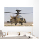 Ah-64d Saraf Attack Helicopter Wall Decal