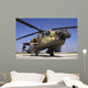 Ah-64a Peten Attack Helicopter Wall Decal Design 2
