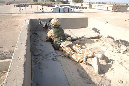 British Soldier Provides Security Wall Decal