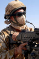 British Army Soldier Mans Wall Decal