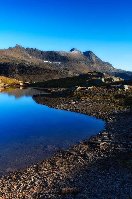 Skittendalen Mountain Peaks Troms Wall Decal