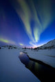 Aurora Borealis over Skittendalen Wall Decal Design 2
