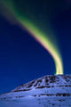Aurora Borealis Shooting up Wall Mural