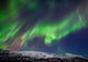 Aurora Borealis over Blafjellet Wall Decal