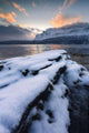Cold Morning Grovfjorden Troms Wall Decal