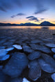 Ice Flakes Drifting towards Wall Decal