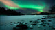 Aurora Borealis over Sandvannet Wall Decal