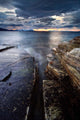 Midnight Sun over Vagsfjorden Wall Decal