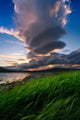 Giant Stacked Lenticular Cloud Wall Decal