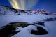 Northern Lights Skittendalen Valley Wall Decal