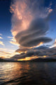 Massive Stacked Lenticular Cloud Wall Decal