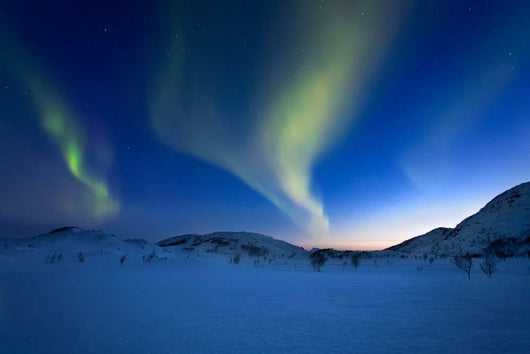 Aurora Borealis over Skittendalen Wall Decal