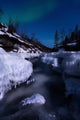 Aurora Borealis over Tennevik Wall Decal Design 2
