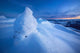 Sunset Summit Toviktinden Mountain Wall Decal