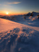 Midnight Sun above Lilletinden Wall Decal