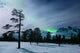 Moonlight and Aurora Borealis Wall Decal Design 2