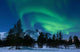 Aurora Borealis over Nova Wall Decal Design 3