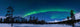 Aurora Borealis over Nova Wall Decal Design 1