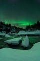 Aurora Borealis Tennevik River Wall Decal