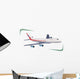Passenger Jet Side Wall Decal