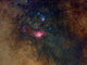 Widefield Nebulae Sagittarius Wall Decal
