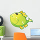 Cute Baby Green and Wall Decal