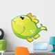Cute Baby Green and Wall Decal