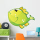 Cute Baby Green and Wall Decal