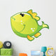 Cute Baby Green and Wall Decal