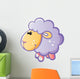 Cute Baby Lavender and Wall Decal