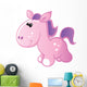 Cute Baby Pink and Wall Decal