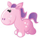 Cute Baby Pink and Wall Decal