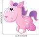 Cute Baby Pink and Wall Decal