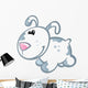 Cute Baby White Cartoon Wall Decal