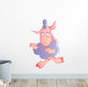 Cute Pink and Purple Wall Decal