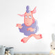 Cute Pink and Purple Wall Decal