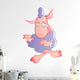 Cute Pink and Purple Wall Decal