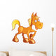 Cute Yellow and Orange Wall Decal