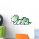 Green Snake with Spots Wall Decal