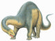 Walking Apatosaurus Dinosaur Wall Decal
